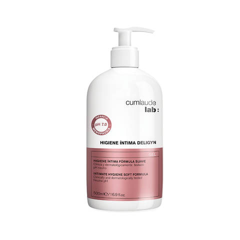 Cumlaude Lab Gel limpiador higiene intima delygin 500 mL