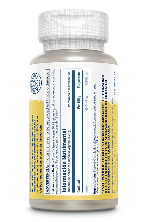 Solaray Inositol 500 mg 100 cap