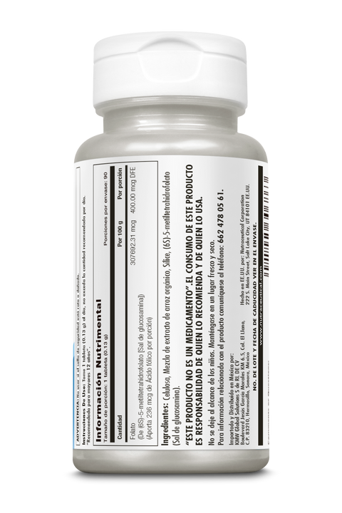 Kal Methyl Folate 400 mcg 90 tab