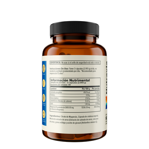 Nutravia Magnesium Citrate 400 mg 90 Cap