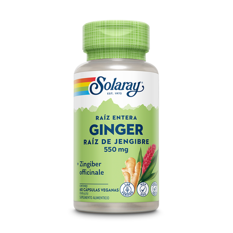 Solaray Ginger 550mg / 60 cap