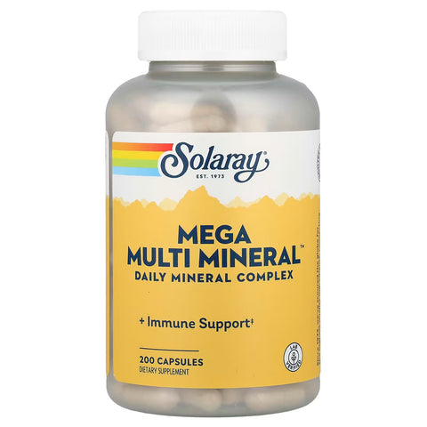 Solaray Mega Multi Mineral 100 cap