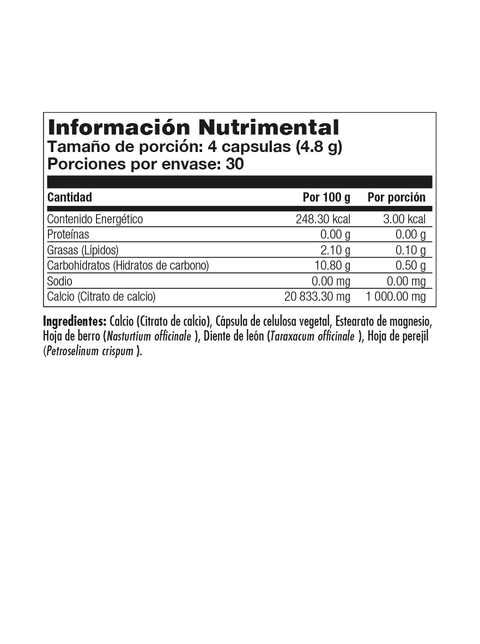Kal Calcium Citrate 1000 mg 120 cap