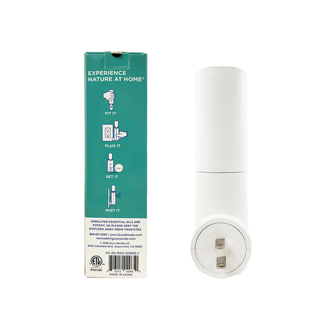 Difusor de Aroma Natural Mist 2.0™, Tecnología de nebulización, No requiere agua - GuruNanda