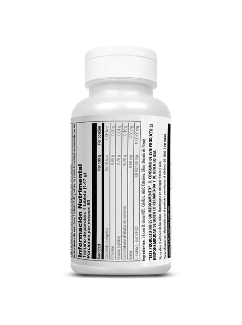 Kal L-Lysine 1000mg / 50 tab