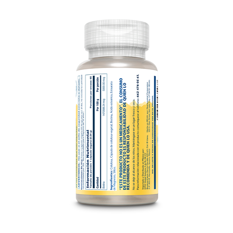 Solaray Biotina 5000 mcg 60 cap