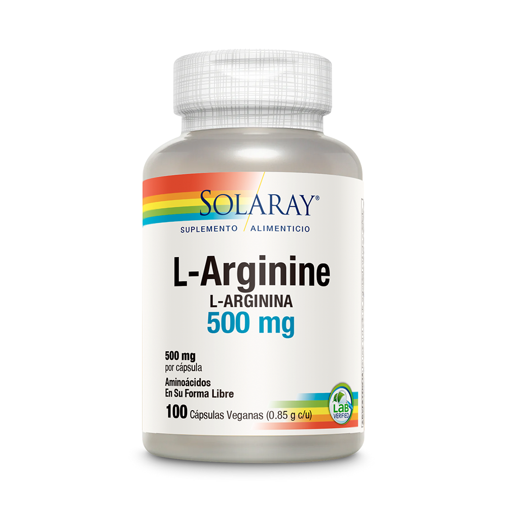 Solaray L-Arginine 500mg / 100 cap