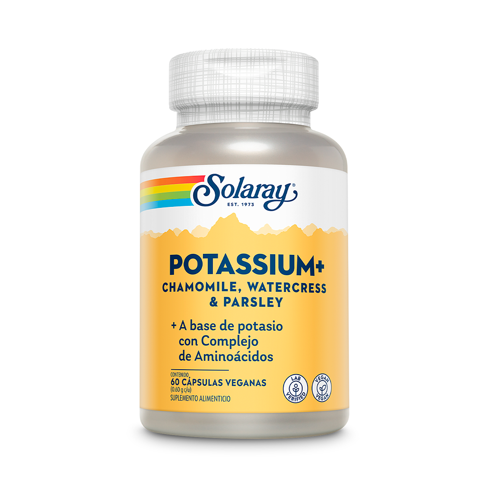 Solaray Potassium+  (99 mg) / 60 Cap