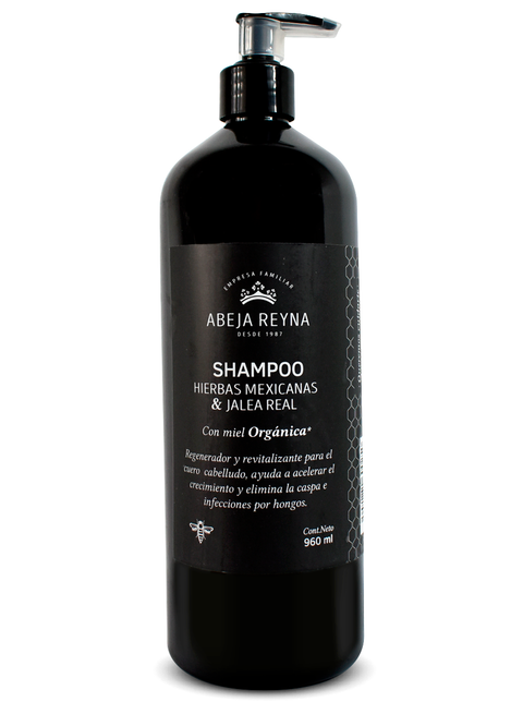 Shampoo hierbas y jalea real - Abeja Reyna