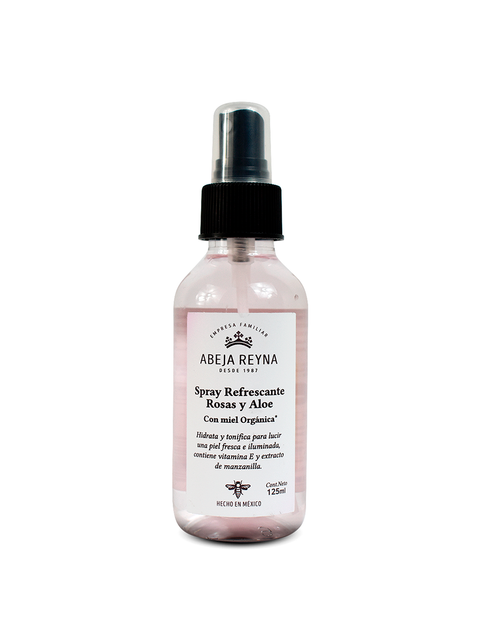 Spray de rosas y aloe - Abeja Reyna