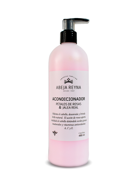 Acondicionador pétalos de rosas y jalea real - Abeja Reyna