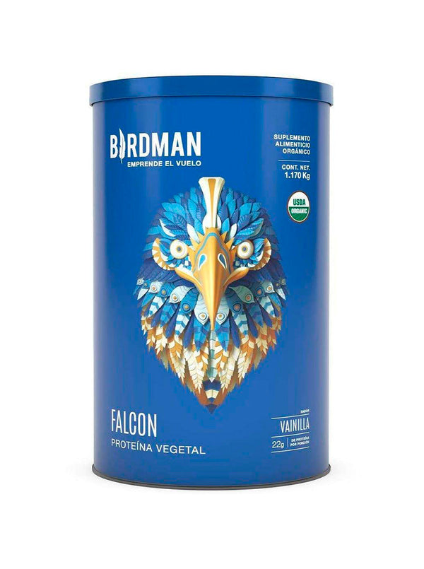 Falcon Proteína Orgánica Sabor Vainilla 1.17 kg - Birdman