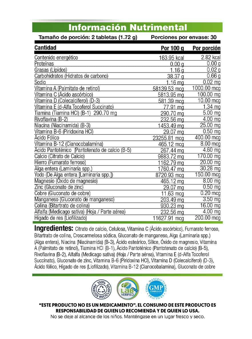 Solaray Daily Multi / 60 tab – Natural Farma