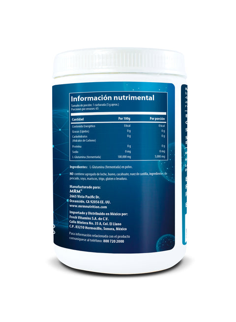 MRM- L-Glutamina 325 g. Gluten free