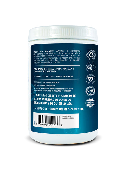 MRM- L-Glutamina 325 g. Gluten free