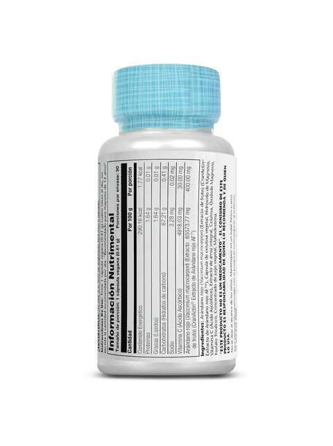 Solaray CranActin 400mg 30 cap  (Extracto de Arándano)